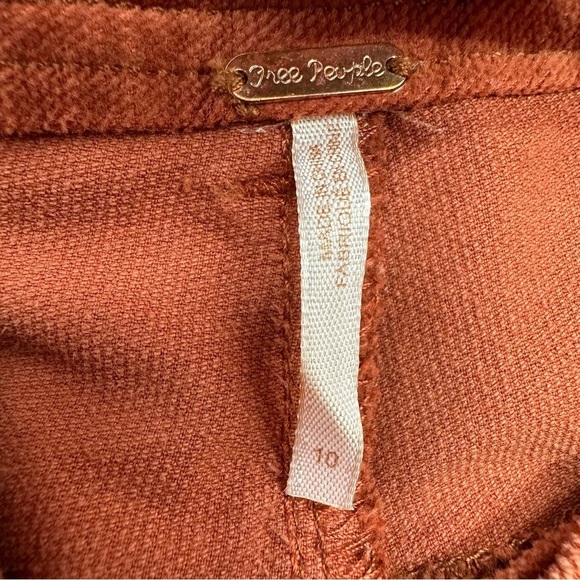 Free People If You Love Something Skinny Cords Size 10 - Picture 8 of 10